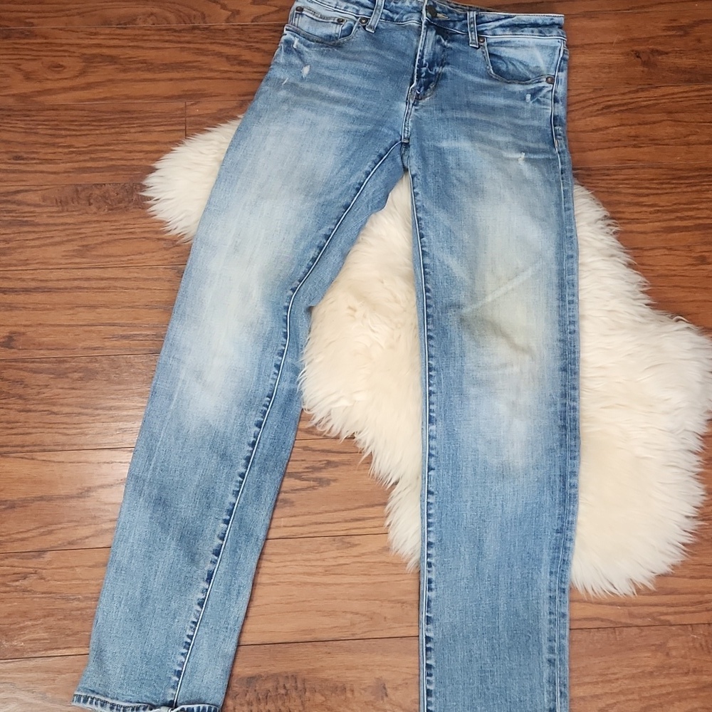 American Ealge Outfitters Original Straight Medium Wash Jeans - Picture 2 of 7